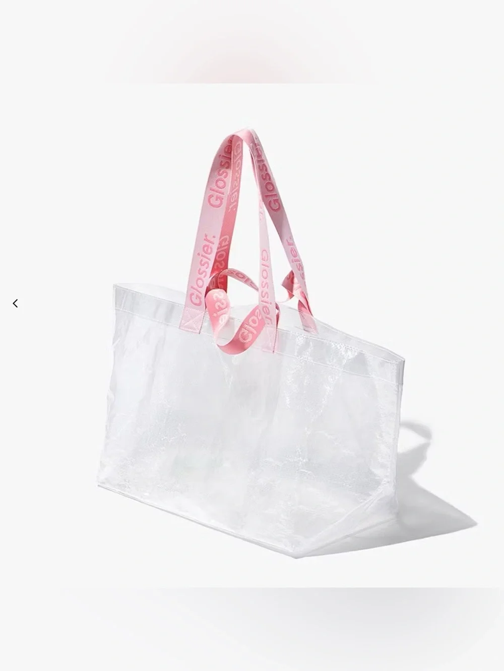 New, Glossier Errand Tote Bag, Pink Capsule Collection, Limited Edition